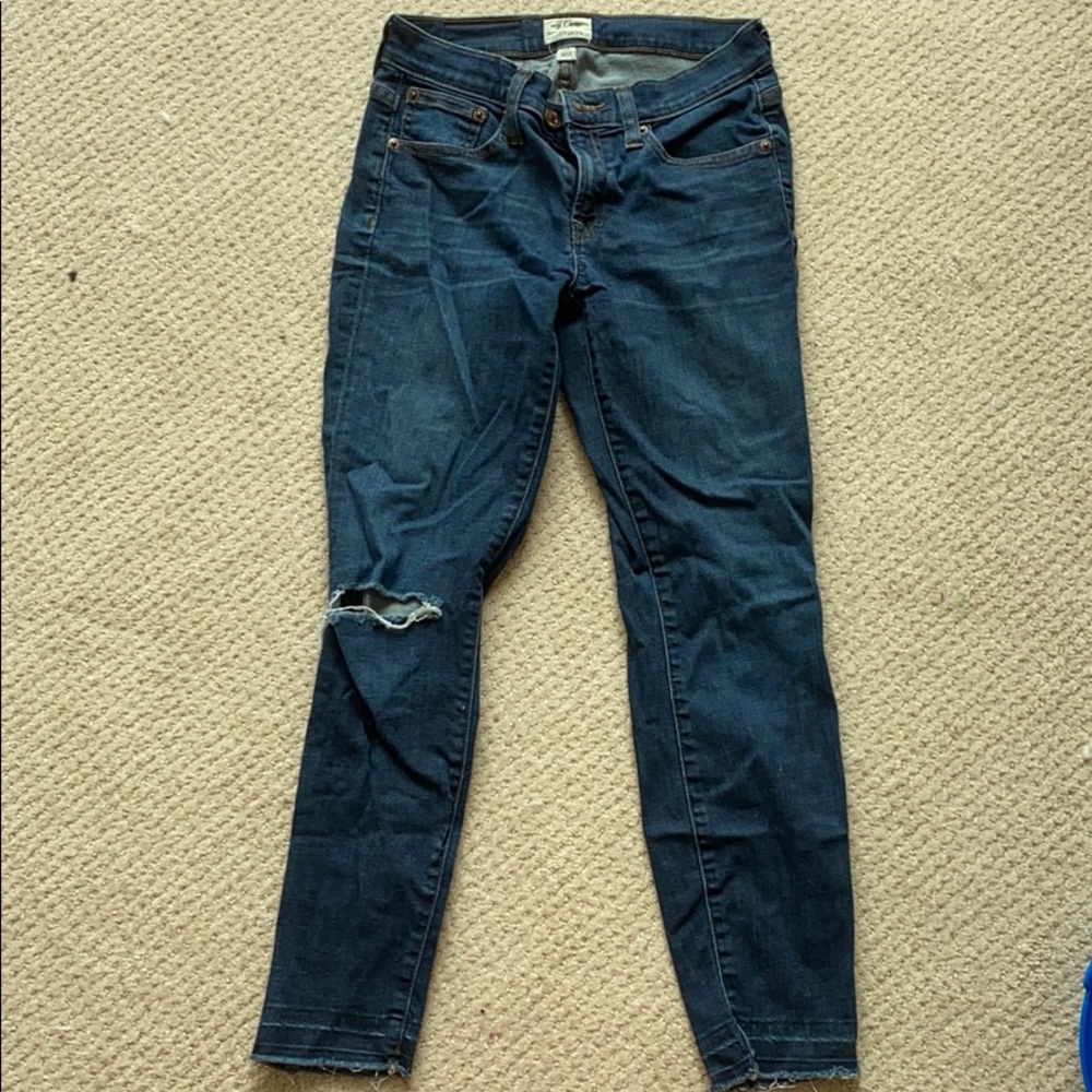 J Crew Ripped Jeans